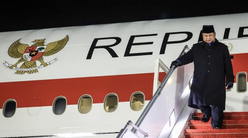 Prabowo Subianto di Paris